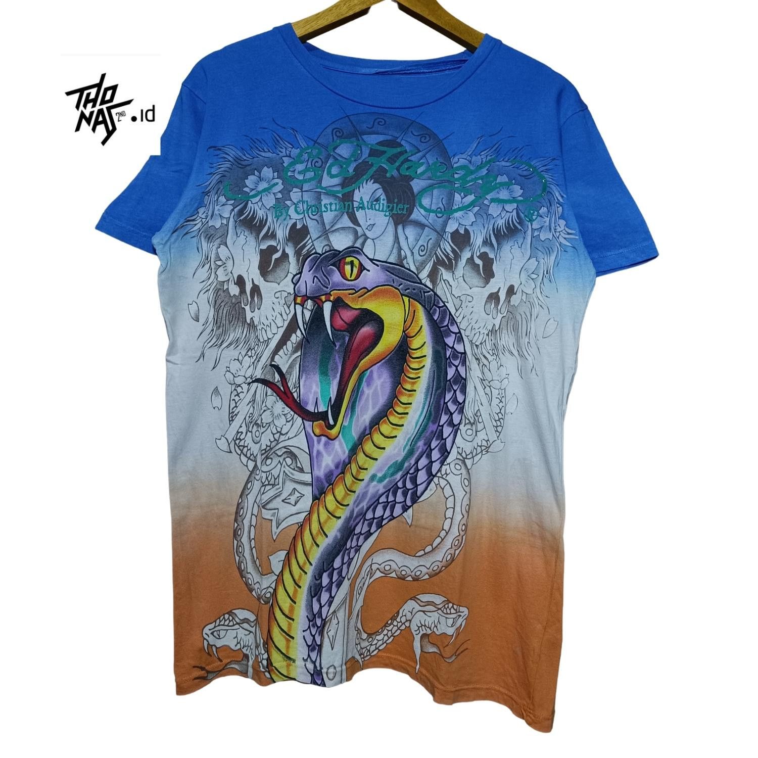 Ed Hardy Ed Hardy Christian Audigier snake t- shirt Size US M / EU 48-50 / 2 - 1 Thumbnail