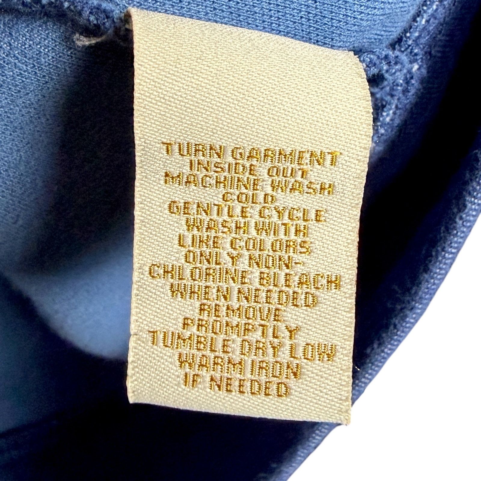 Lauren Ralph Lauren Lauren Ralph Lauren Jacket Womens L Blue Cotton Motorcycle Size L / US 10 / IT 46 - 4 Thumbnail