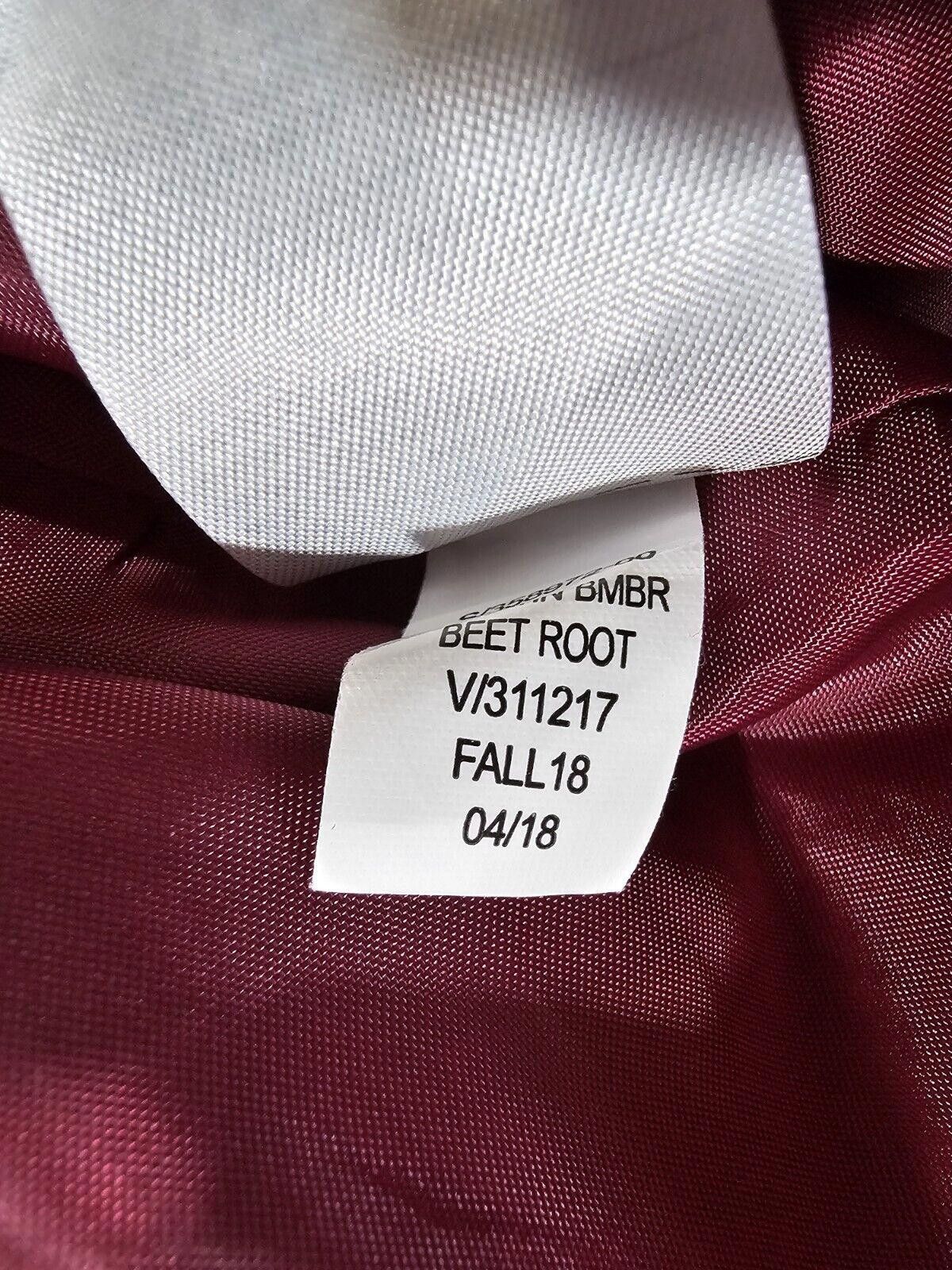 Banana Republic Banana Republic beet root fall 2018 Bomber jacket Full Zip S Size S / US 4 / IT 40 - 10 Thumbnail