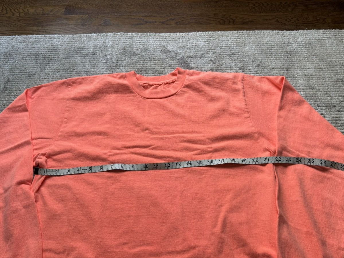 Gap × Kanye West × Yeezy Large Yeezy Season 7 Longsleeve Tee Neon Orange Long Sleeve Size US L / EU 52-54 / 3 - 6 Thumbnail