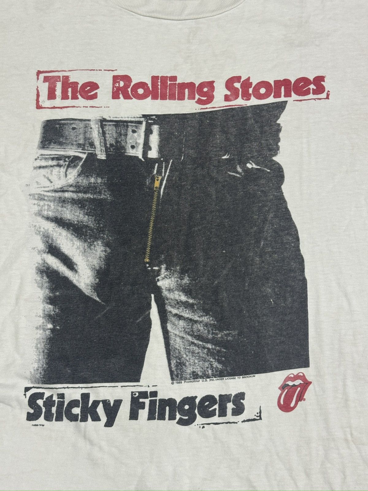 Other VINTAGE 90s ROLLING STONE T SHIRT Size US M / EU 48-50 / 2 - 2 Thumbnail