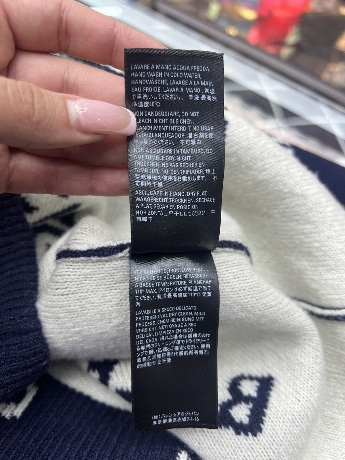 Balenciaga Balenciaga Logo Crewneck Size US L / EU 52-54 / 3 - 11 Thumbnail