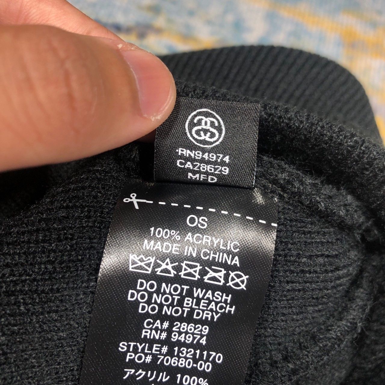 Stussy × Vintage Stussy Small SS-LINK Skullcap Beanie Size ONE SIZE - 5 Thumbnail