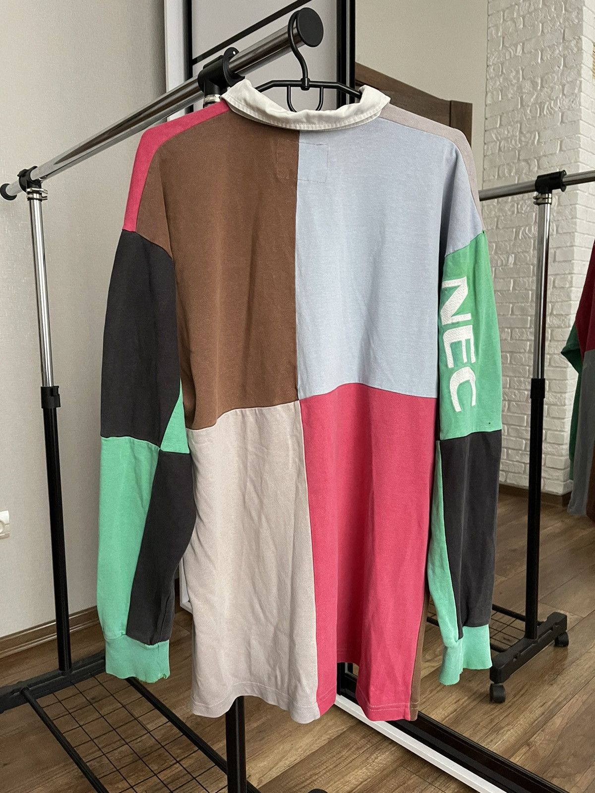 Cotton Traders Harlequins Cotton Traders Rugby Polo Sweatshirt 90s Size US L / EU 52-54 / 3 - 4 Thumbnail