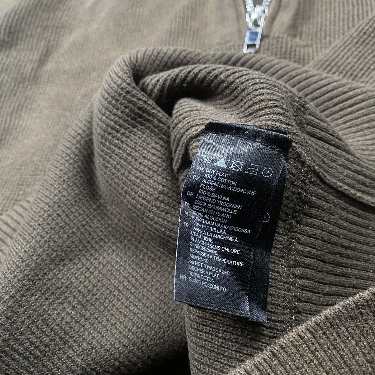 If Six Was Nine × Japanese Brand × Le Grande Bleu (L.G.B.) Rare Army Bondage Knit Sweaters Fullface Zip Up Size US M / EU 48-50 / 2 - 7 Thumbnail