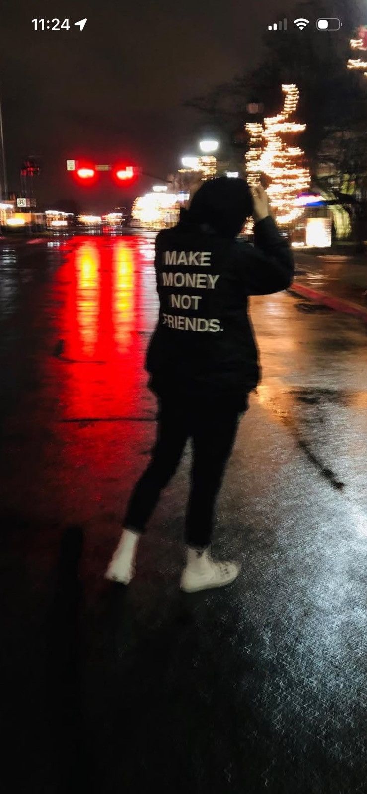 Fifty Karats Fifty Karats - make money not friends, black snap/button up Size US M / EU 48-50 / 2 - 1 Thumbnail