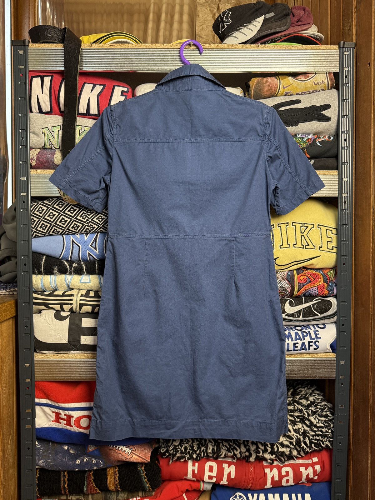 Burberry k Burberry Shirt Dress y2k style Size S / US 4 / IT 40 - 2 Thumbnail