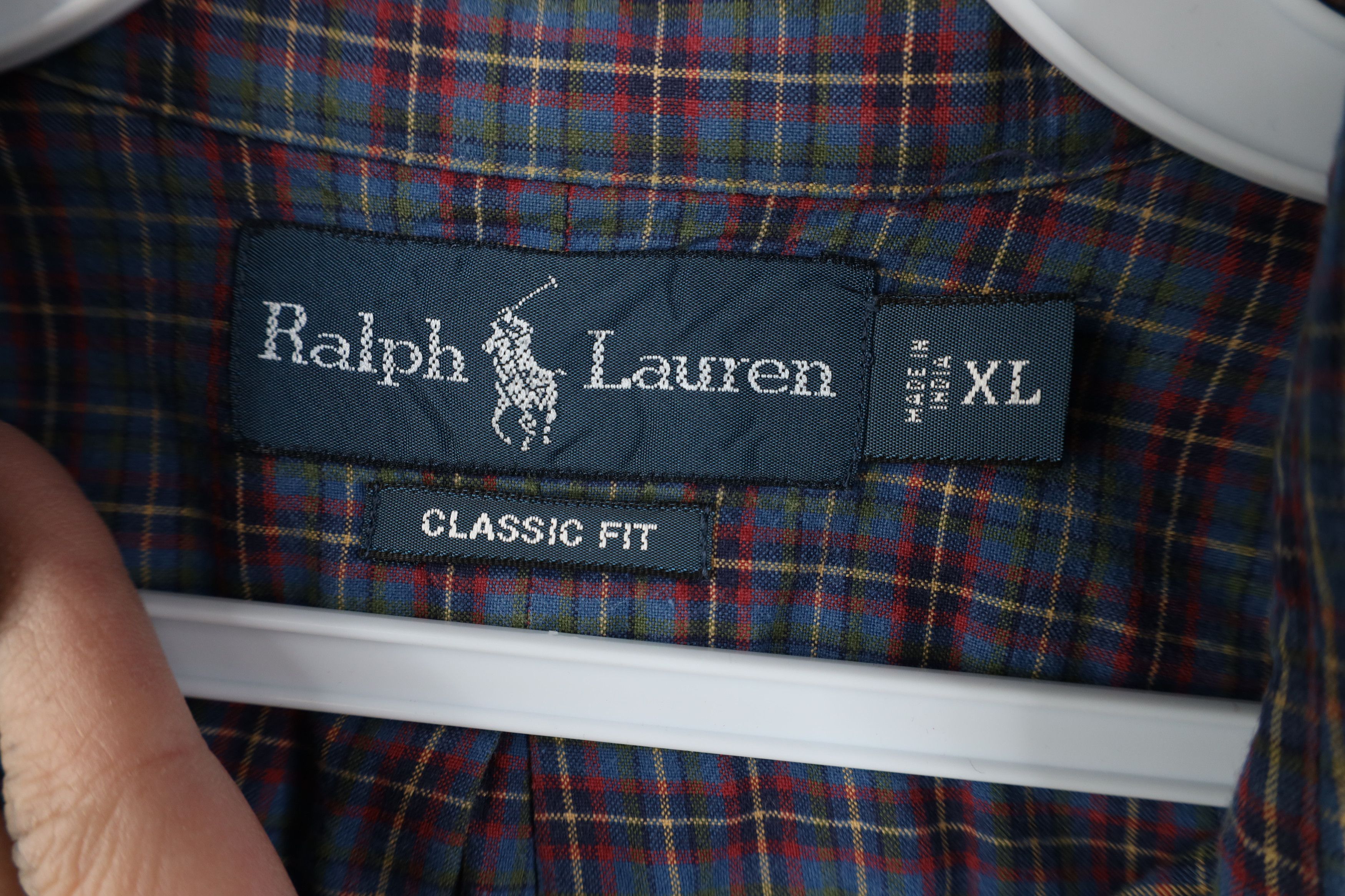 Ralph Lauren Vintage 90s Ralph Lauren Fit Collared Button Down Shirt Size US XL / EU 56 / 4 - 6 Thumbnail