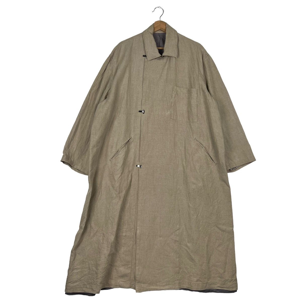 Yohji Yamamoto 🔥VINTAGE RUNWAY LONG JACKET Y’S FOR MEN YOHJI YAMAMOTO Size US S / EU 44-46 / 1 - 2 Thumbnail