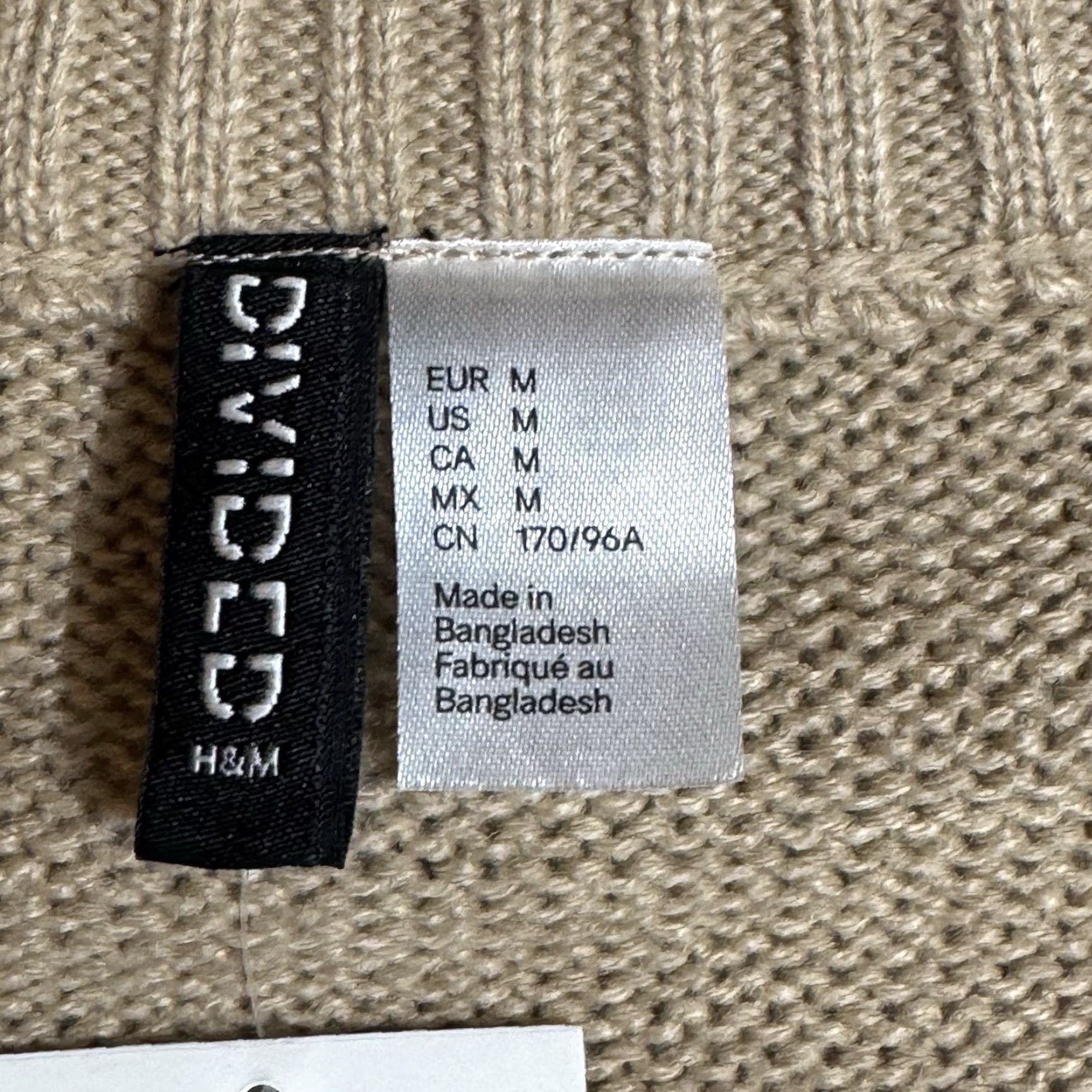 H&M H&M Divided Sweater Womens M Cropped Full Zip Mock Neck Streetwear Preppy Casual City日韩? Size M / US 6-8 / IT 42-44 - 6 Thumbnail