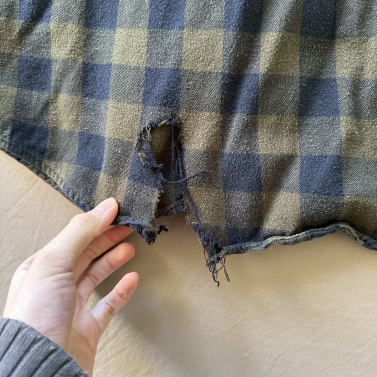 Timberland × Vintage Timberland PRO Woodfort Midweight Flannel Shirt Size US S / EU 44-46 / 1 - 5 Thumbnail