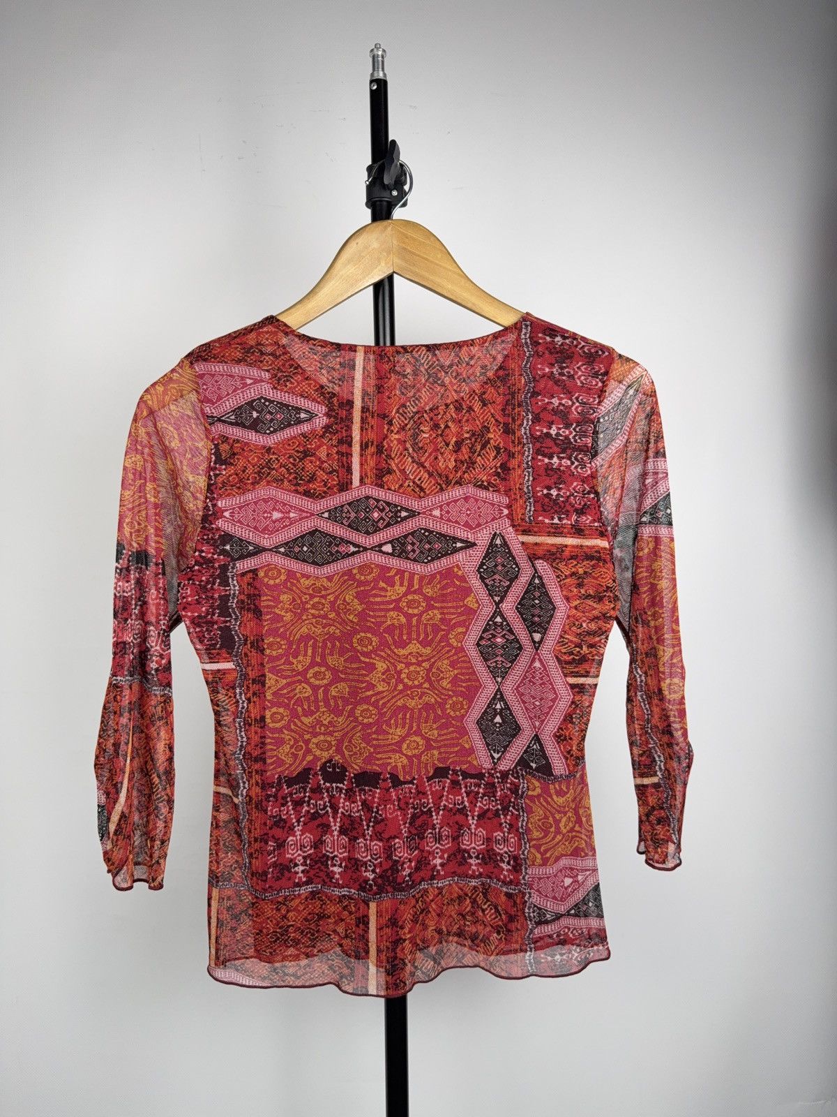 Japanese Brand Avant-Garde Japanese 00s Mesh Top Jean Paul Gaultier Style Size S / US 4 / IT 40 - 5 Thumbnail