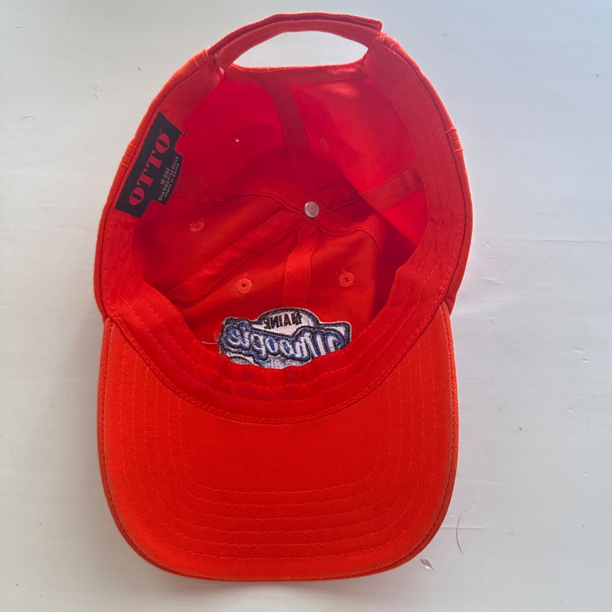 Otto Maine Whoopie Pie Festival Ball Cap 2016 Orange Vacationland Size ONE SIZE - 3 Thumbnail