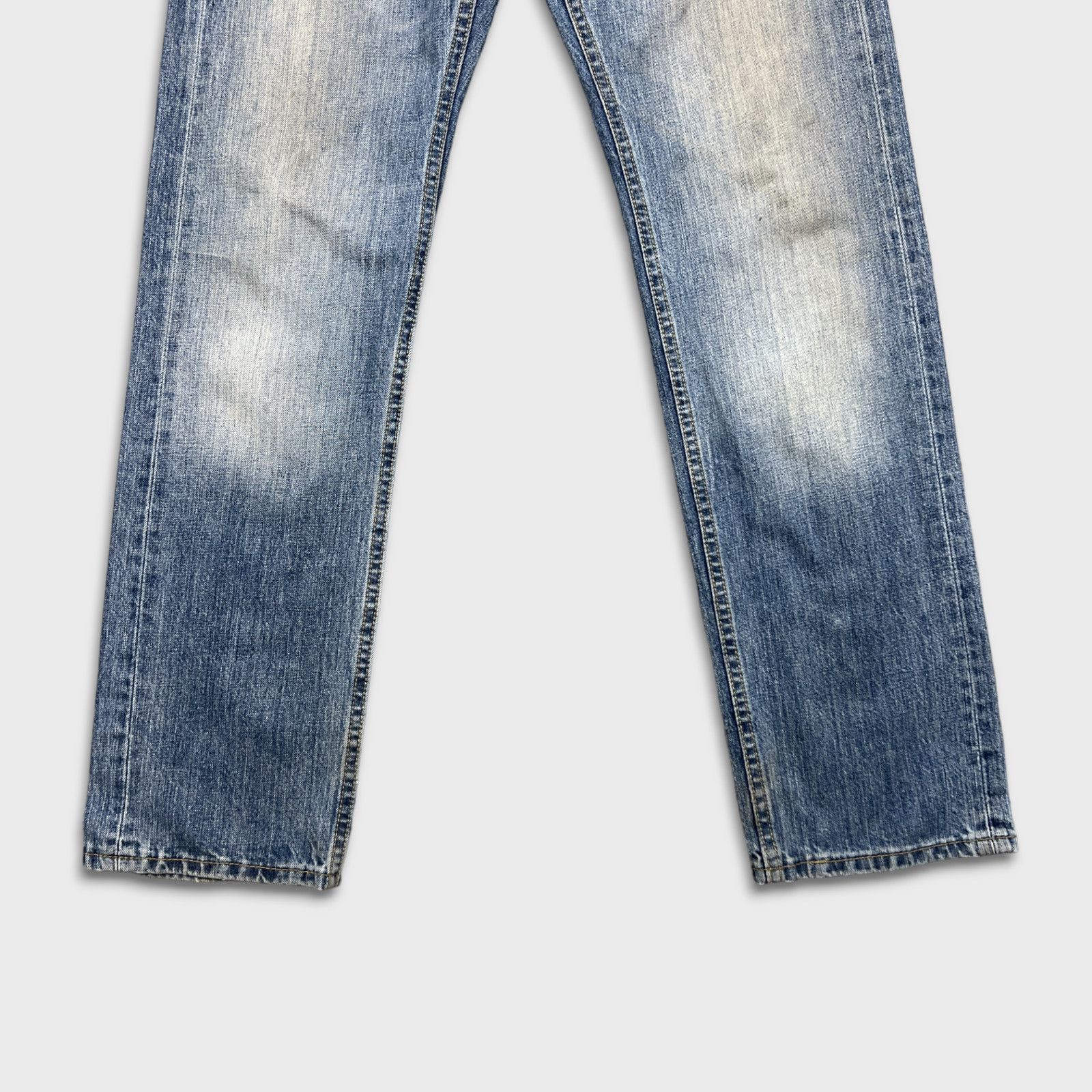 Levi's × Vintage Vintage Levi's 505 Jeans Mens 30x32 Blue Regular Fit Denim Size US 30 / EU 46 - 5 Thumbnail