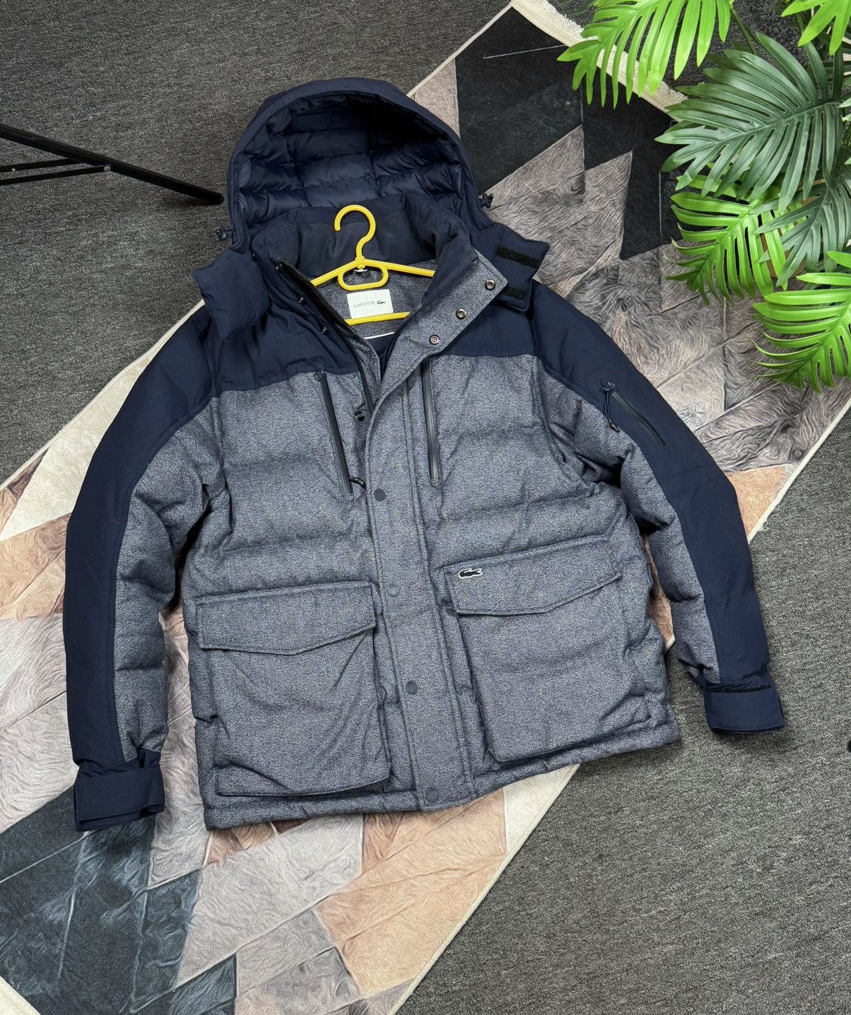 Lacoste Lacoste Down Jacket Puffer Luxury Size Size US L / EU 52-54 / 3 - 3 Thumbnail