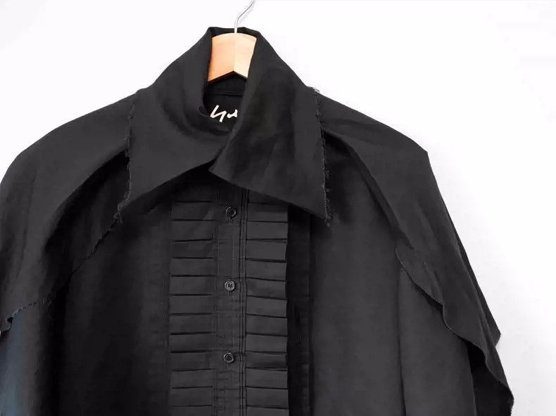 Yohji Yamamoto Yohji Yamamoto 2009AW pleated organ cotton linen shirt-2505 Size US M / EU 48-50 / 2 - 3 Thumbnail