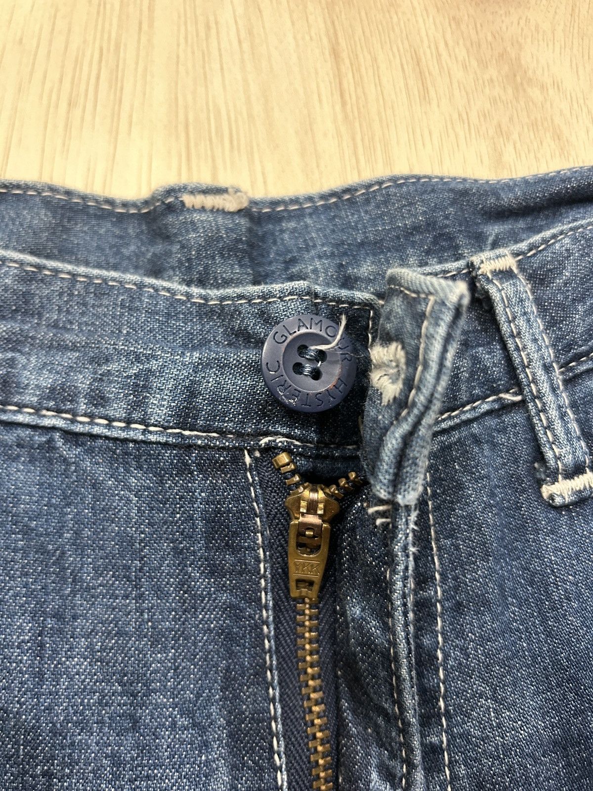 Hysteric Glamour × Japanese Brand × Le Grande Bleu (L.G.B.) Vintage Hysteric Glamour Cargo Multi Pocket Jeans Size US 30 / EU 46 - 4 Thumbnail