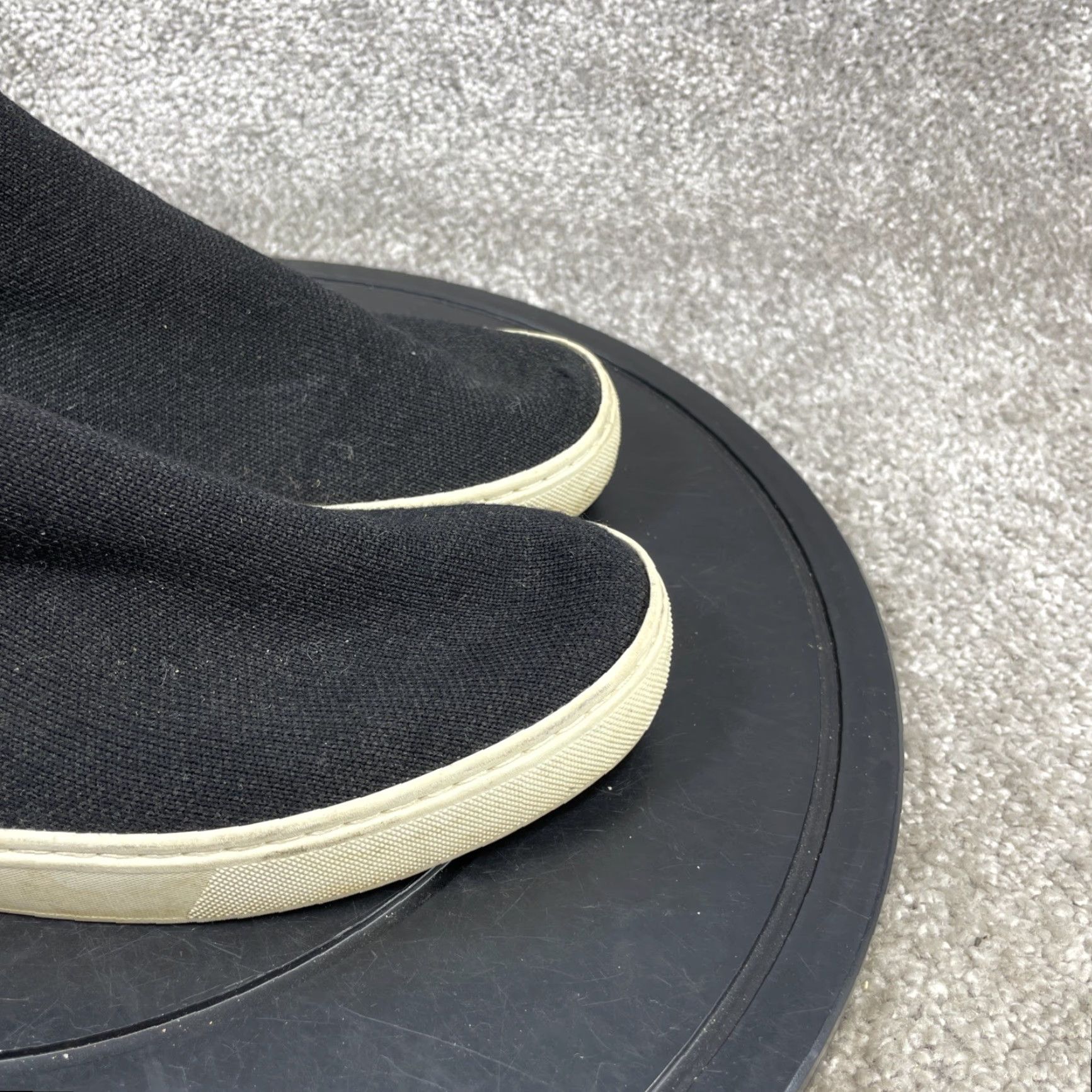 Rothy's VINTAGE Rothy's Chelsea Boots Women Size 9 Black Knit Ankle Casual Outdoor Flat Size US 9 / IT 39 - 2 Thumbnail