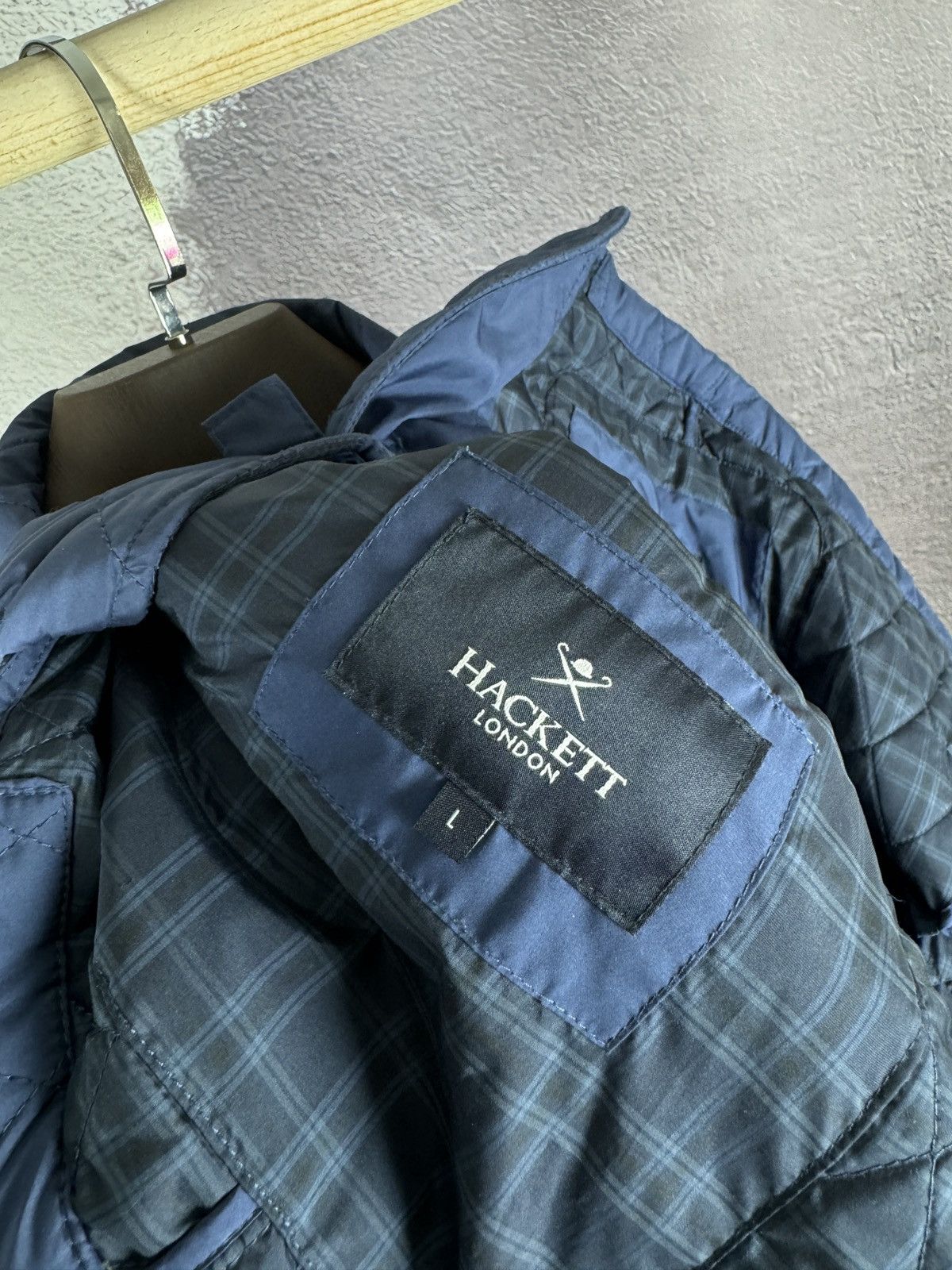 Hackett Hackett Kinloch Blazer Quilted Jacket Technical Fabrics L Size US L / EU 52-54 / 3 - 10 Thumbnail