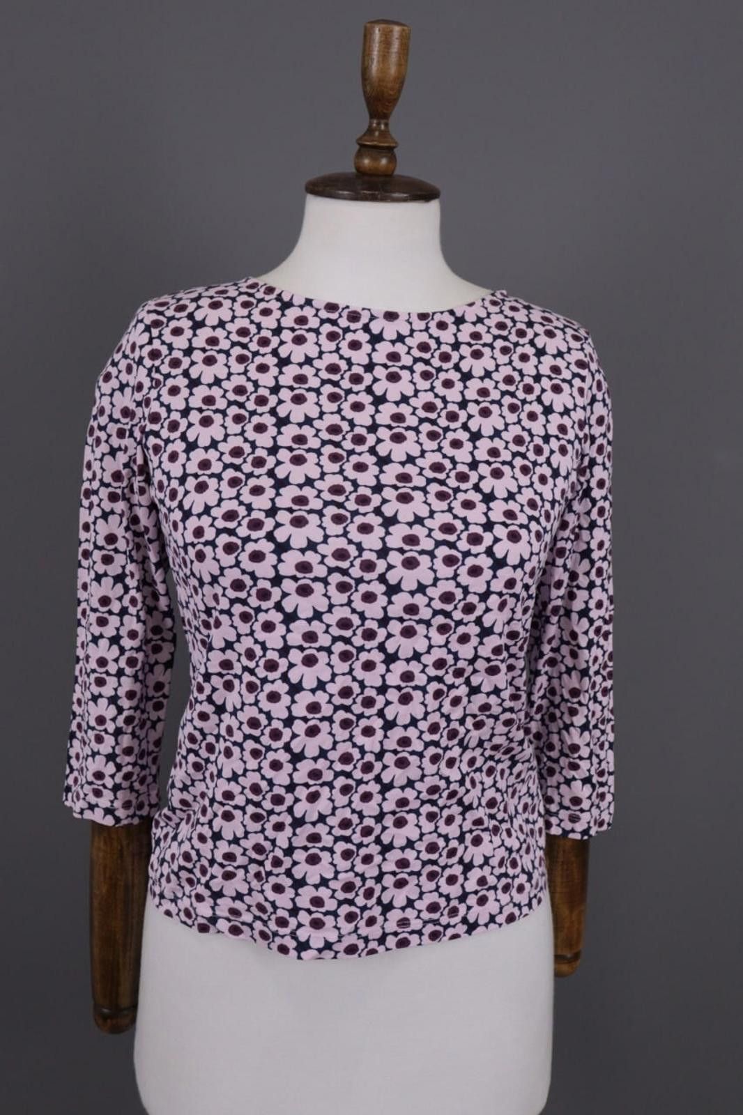 Marimekko Marimekko Multicolor Floral 3/4 Sleeve Blouse Shirt Size XS Size XS / US 0-2 / IT 36-38 - 1 Thumbnail