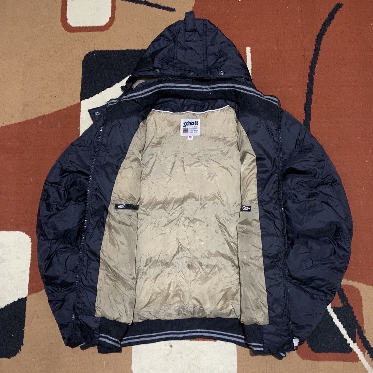 Schott Schott NYC Puffer Jacket — Made in USA Heritage Insulation Size US L / EU 52-54 / 3 - 3 Thumbnail