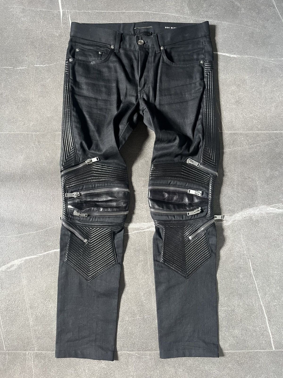 Saint Laurent Biker Denim | Grailed