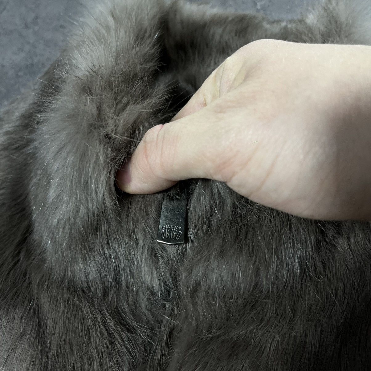 Japanese Brand Vintage Y2K Avant Garde Real Rabbit Fur Bomber Vest Jacket Size US S / EU 44-46 / 1 - 7 Thumbnail