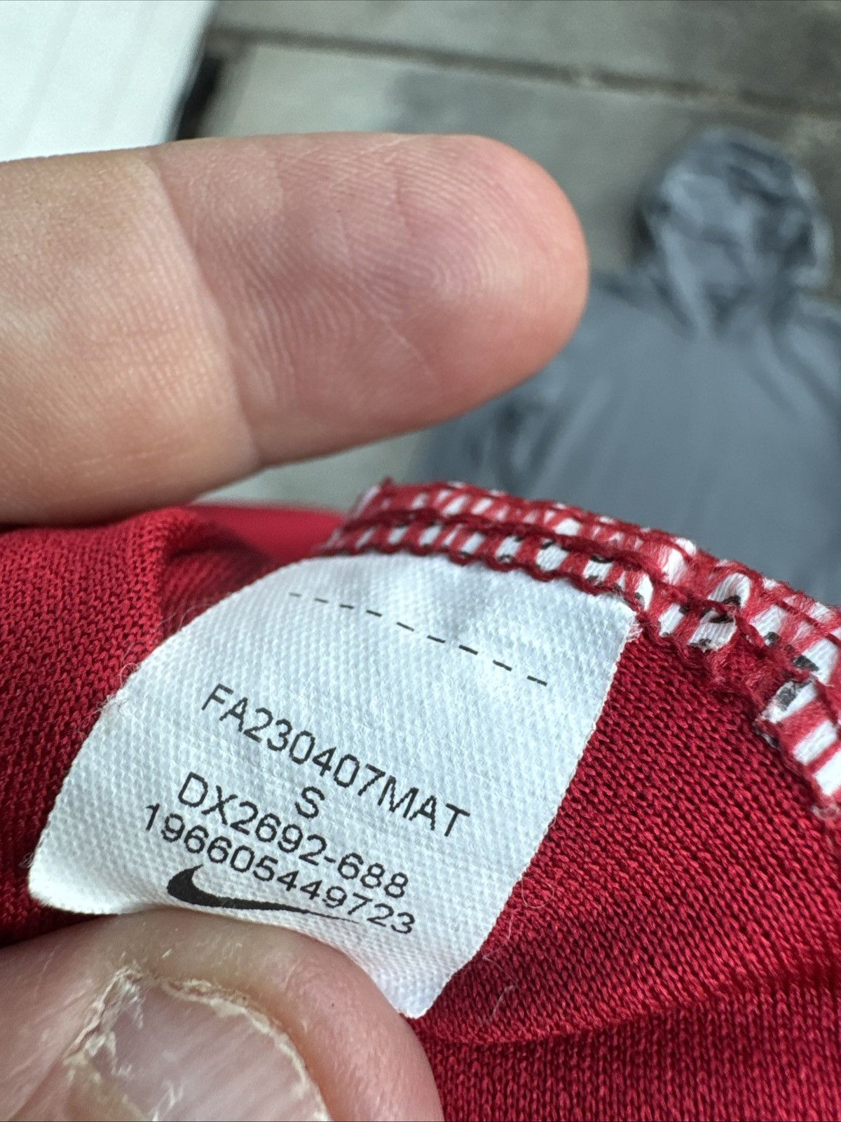 Nike Nike Liverpool FC Jersey 2023/24 Home Red DX2692 Authentic S Size US S / EU 44-46 / 1 - 11 Thumbnail
