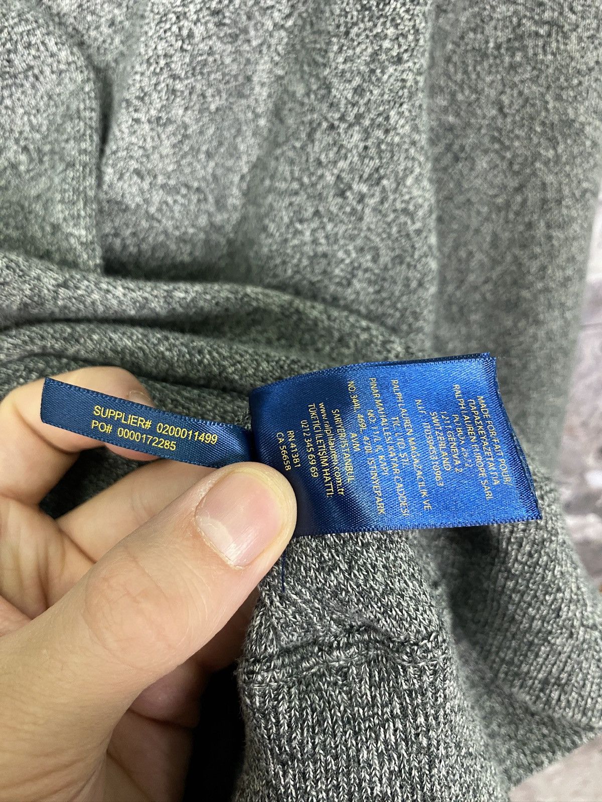 Polo Ralph Lauren Men’s Polo Ralph Lauren Sweatshirt Pullover Size Large Size US L / EU 52-54 / 3 - 7 Thumbnail