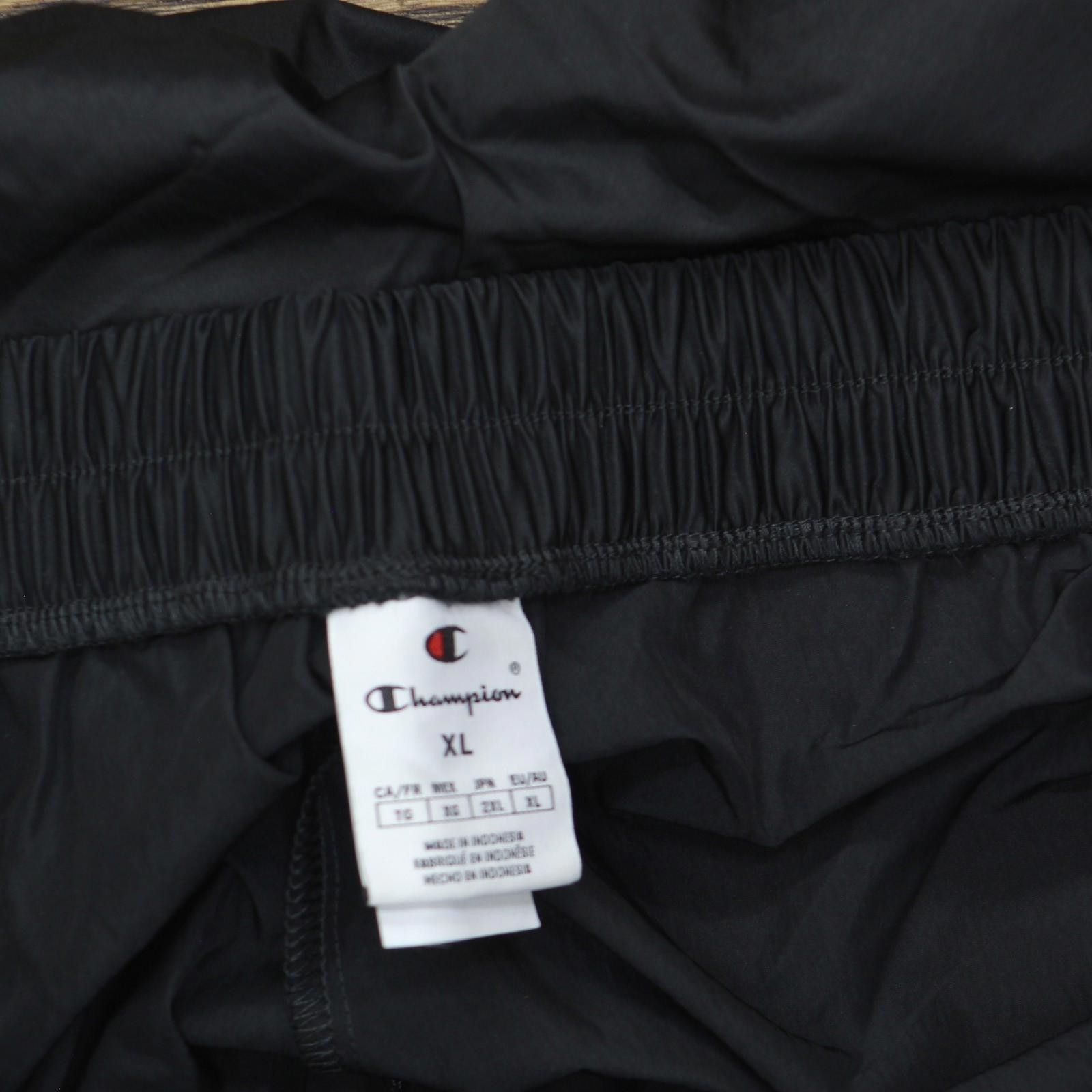 Champion Nwt Champion Rise Snap Cuff Wide Leg Pants M3233 Black Xl Size 40" / US 18 - 4 Thumbnail
