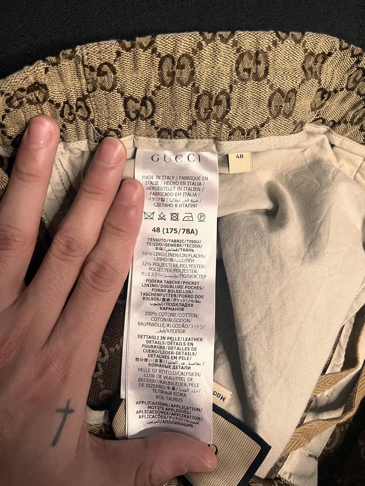 Gucci Gucci Monogram shorts Size US 30 / EU 46 - 4 Thumbnail