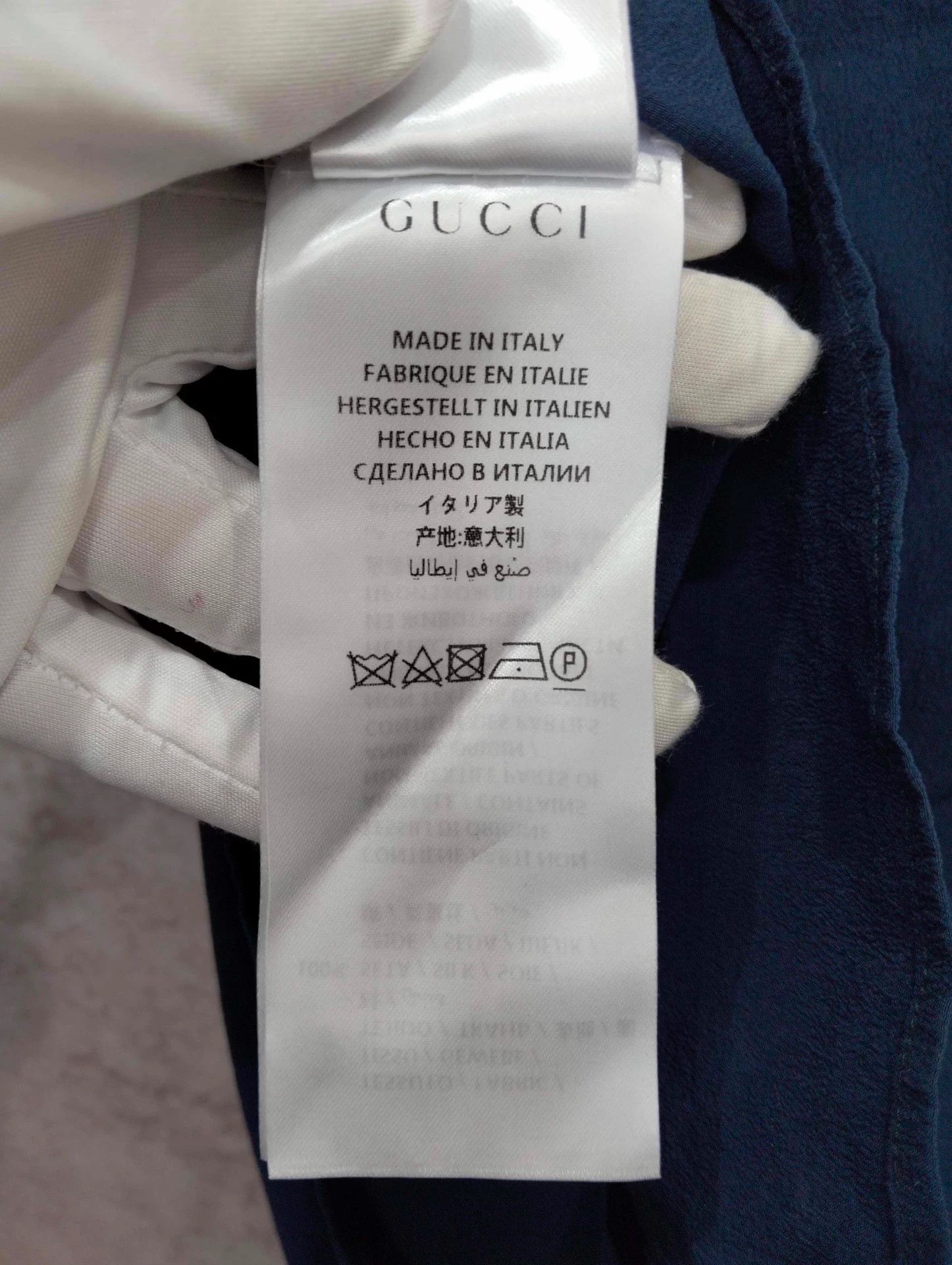 Gucci Gucci Silk Pearl Button Shirt 38 95 New Size XS / US 0-2 / IT 36-38 - 5 Thumbnail