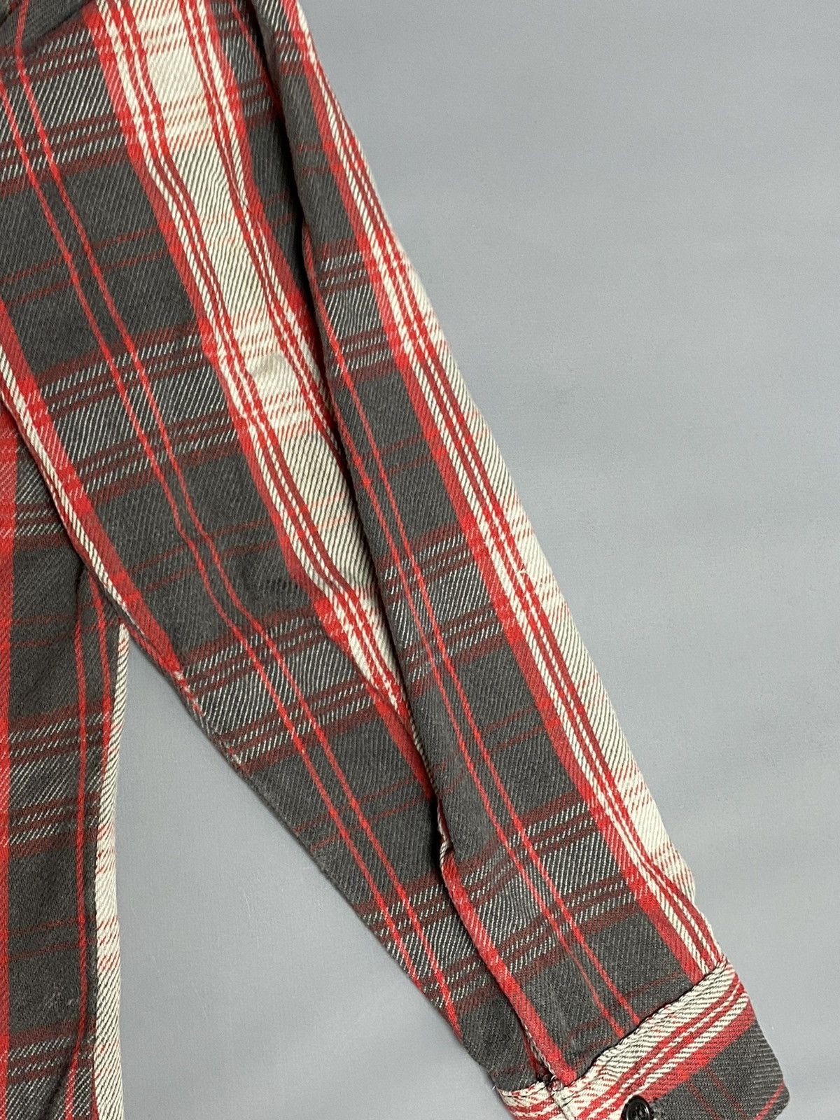 FiveBrother Vintage 70s Five Brother USA Plaid Shirt Long Sleeve Size S Size US S / EU 44-46 / 1 - 18 Thumbnail