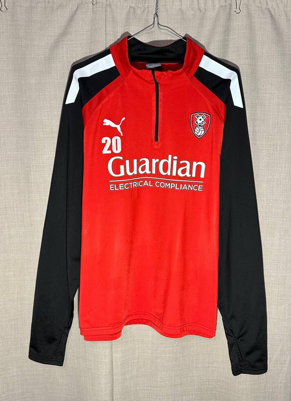 Puma Rotherham United fc football Puma shirt jersey longs leeve Size US XL / EU 56 / 4 - 1 Thumbnail