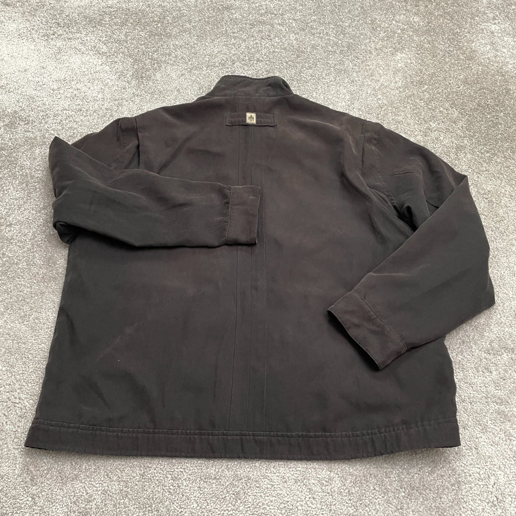 Vintage Rain Forest Jacket XL Black Full Zip Lined Pocket Outdoor Casual Mens Size US XL / EU 56 / 4 - 2 Thumbnail