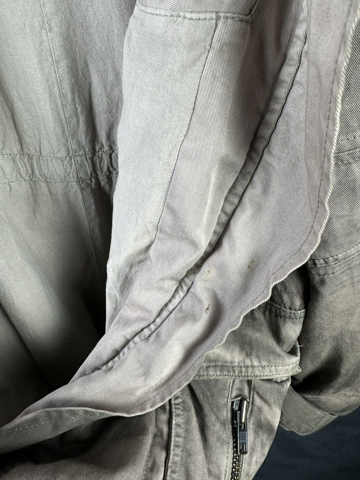 Allsaints AllSaints Parka Jacket Gray Faded Avant Garde Size US M / EU 48-50 / 2 - 10 Thumbnail