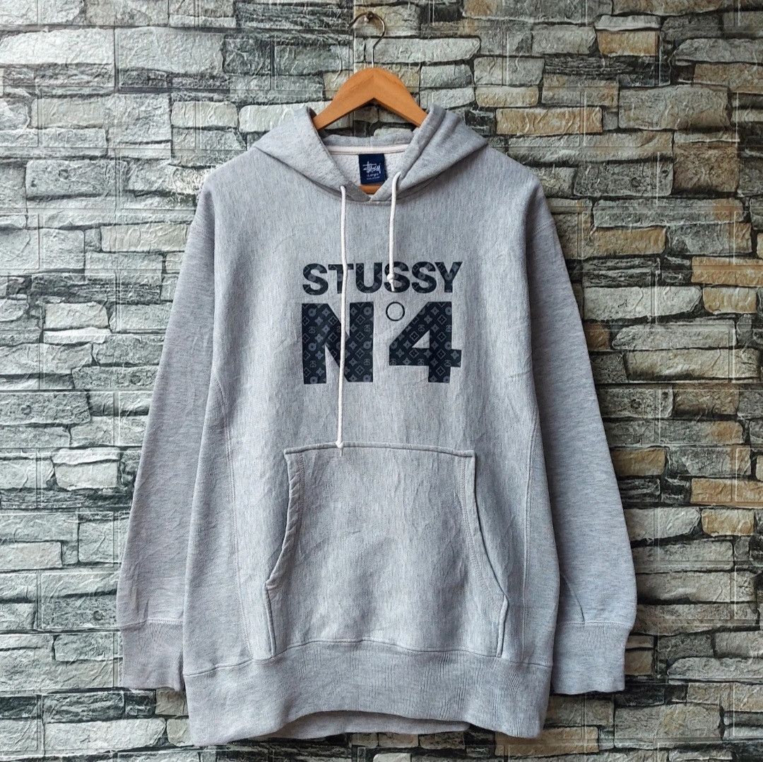 Stussy 🔥Rare🔥90's STUSSY N4 Louis Vuitton Monogram Pullover Size US L / EU 52-54 / 3 - 1 Thumbnail