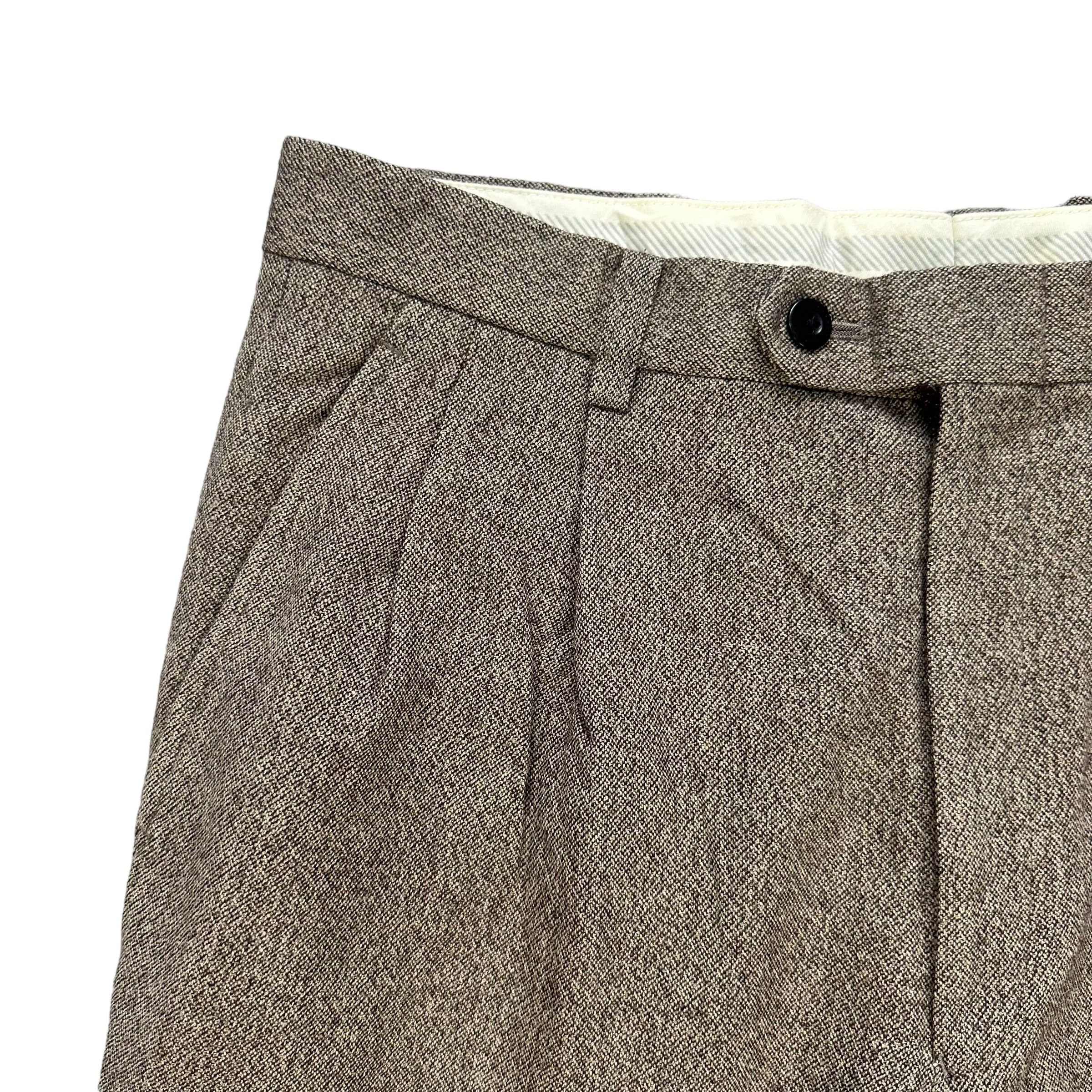 Burberry BURBERRY GOLF WOOL TROUSERS / CASUAL PANT #7903-189 Size US 32 / EU 48 - 3 Thumbnail