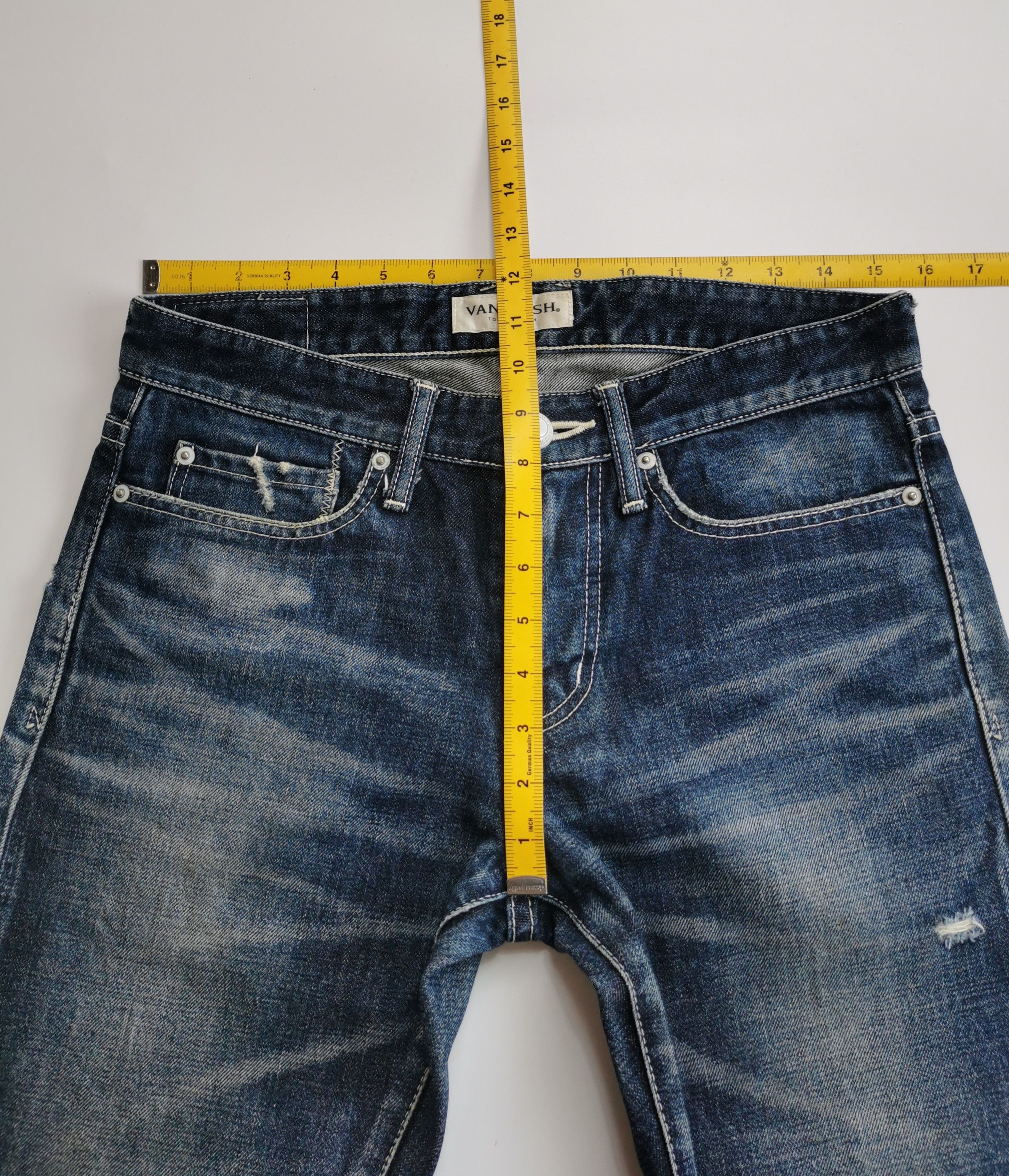Fragment Design × Vanquish Denim Vanquish Tokyo Japan Jeans Size US 31 - 5 Thumbnail