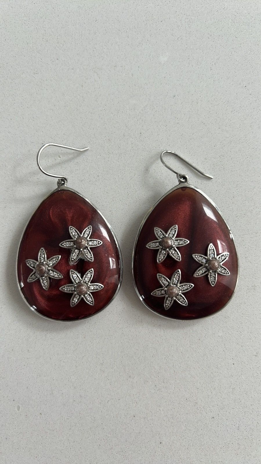 Other Miriam Salat crystal and resin earrings Size ONE SIZE - 4 Thumbnail