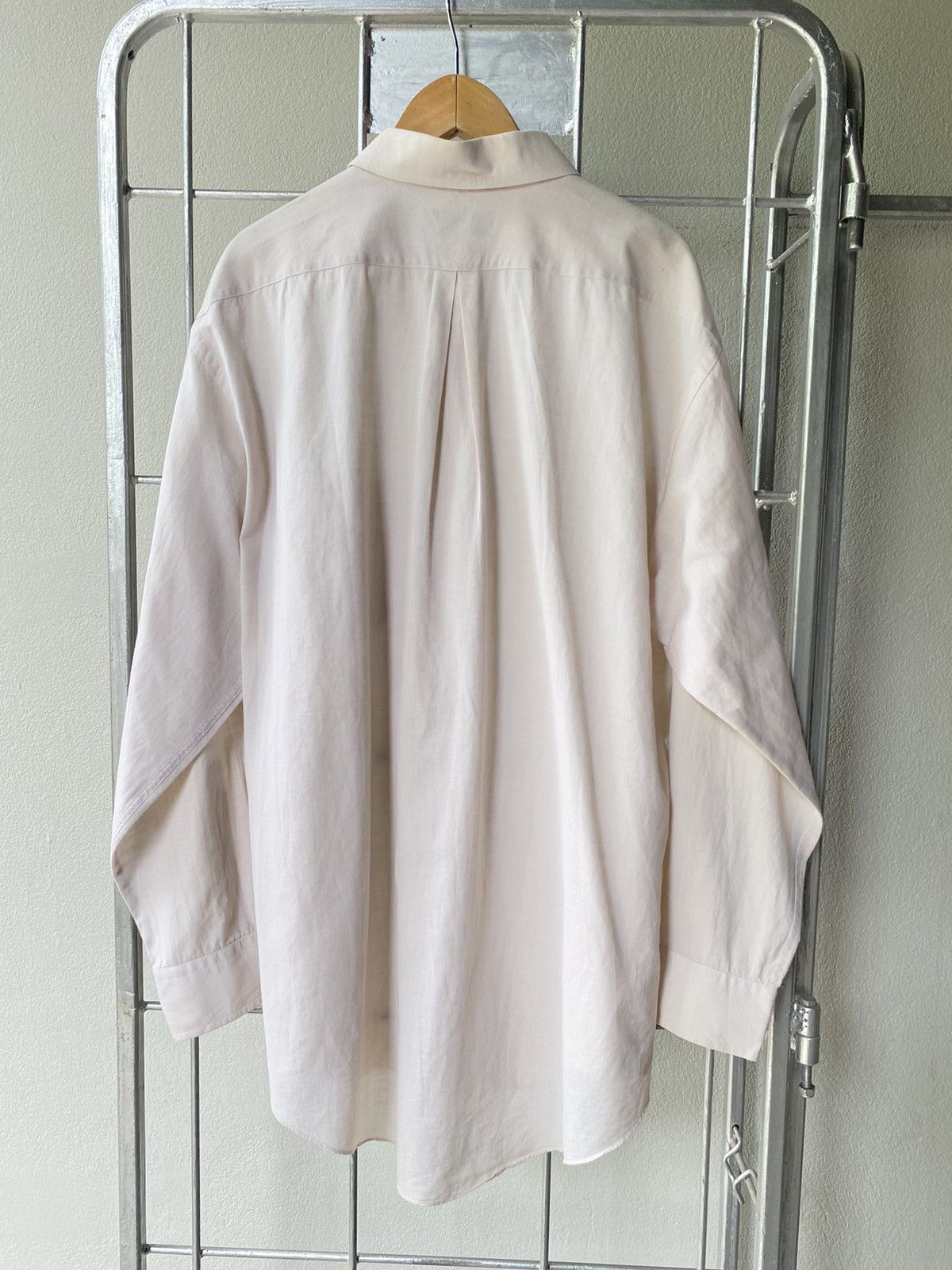 Balenciaga Balenciaga old rose long sleeve shirt Size US L / EU 52-54 / 3 - 7 Thumbnail