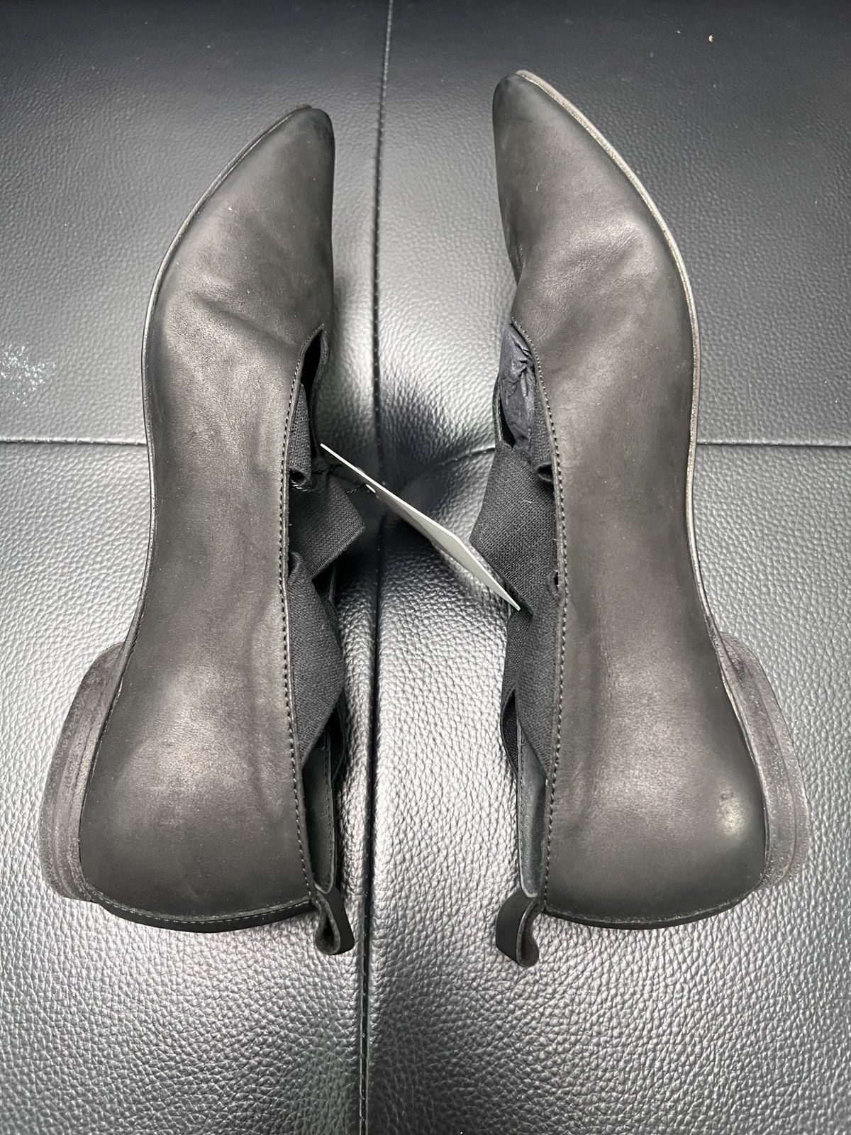 Uma Wang Uma Wang Pointed Toe Leather Ballet Flats Size US 9 / IT 39 - 10 Thumbnail