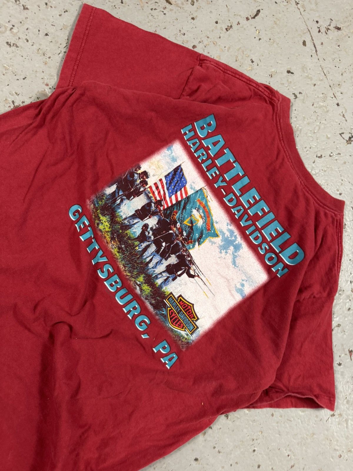 Other Vintage Harley Davidson Rifle Tee Size US XL / EU 56 / 4 - 6 Thumbnail