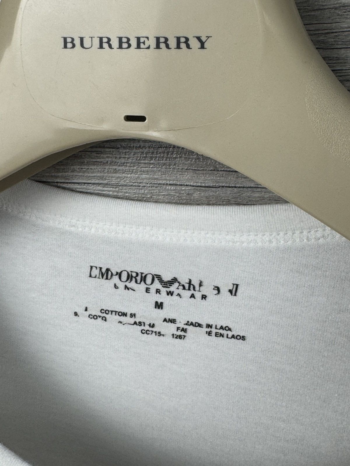 Emporio Armani Emporio Armani Tee T-shirt Luxury size M Size US M / EU 48-50 / 2 - 5 Thumbnail