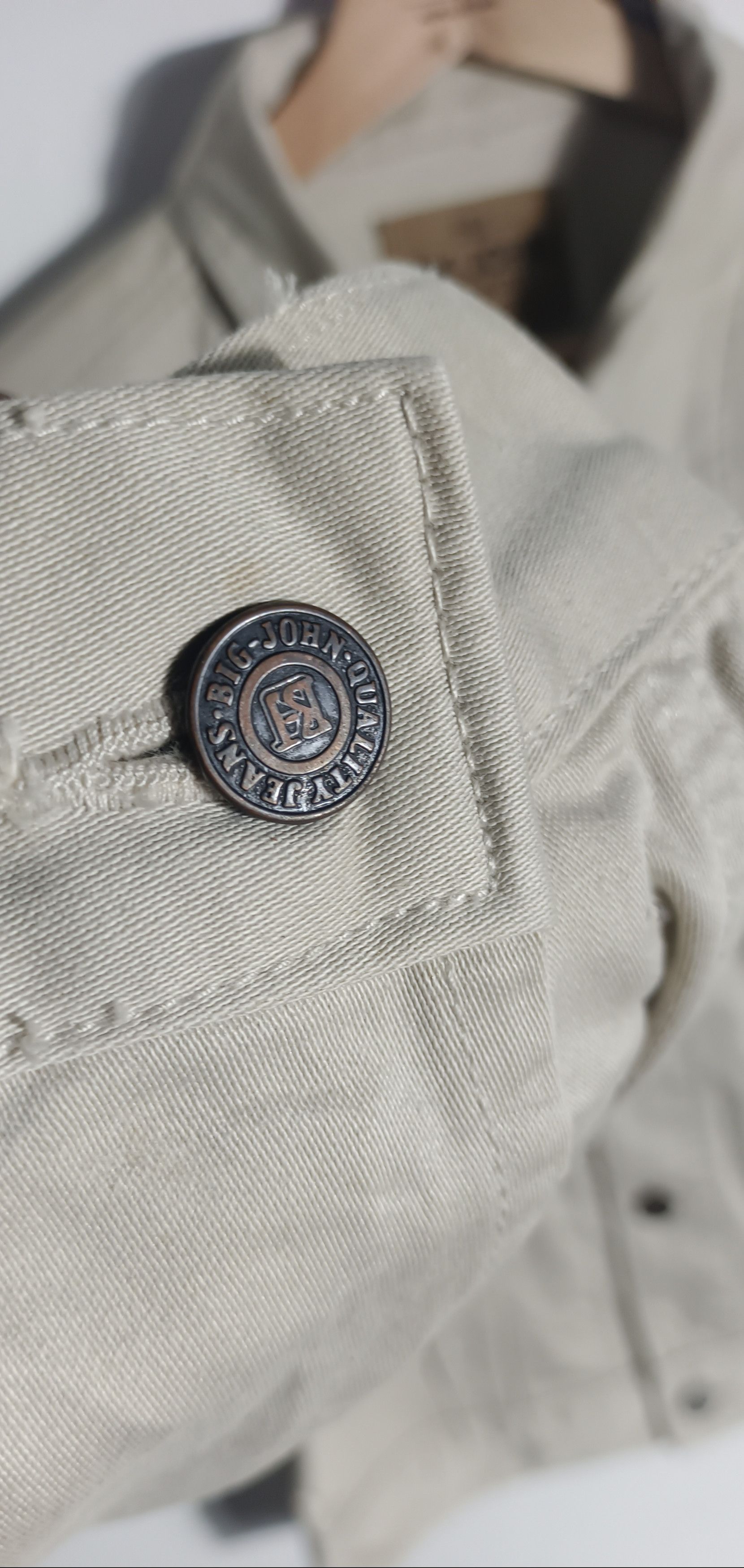 Big John × Vintage Rare🔥🔥Vintage Big John SPIRIT Denim Jacket Size US S / EU 44-46 / 1 - 13 Thumbnail