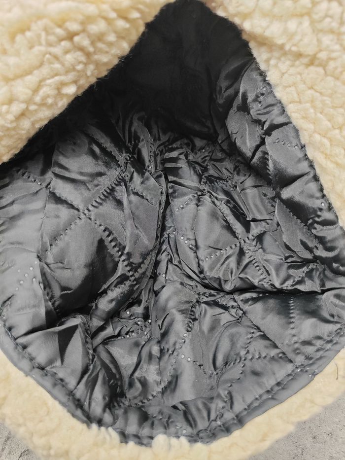 Vintage Vintage Y2k Fleece Earflap Cap Hat Size ONE SIZE - 7 Thumbnail