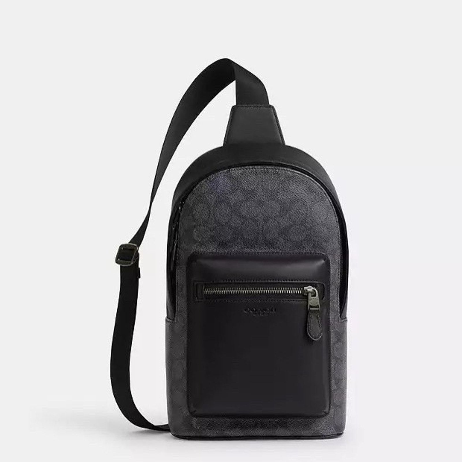 Coach NWT Coach Men's West Pack CV924 Gunmetal/Charcoal/Black Size ONE SIZE - 6 Thumbnail