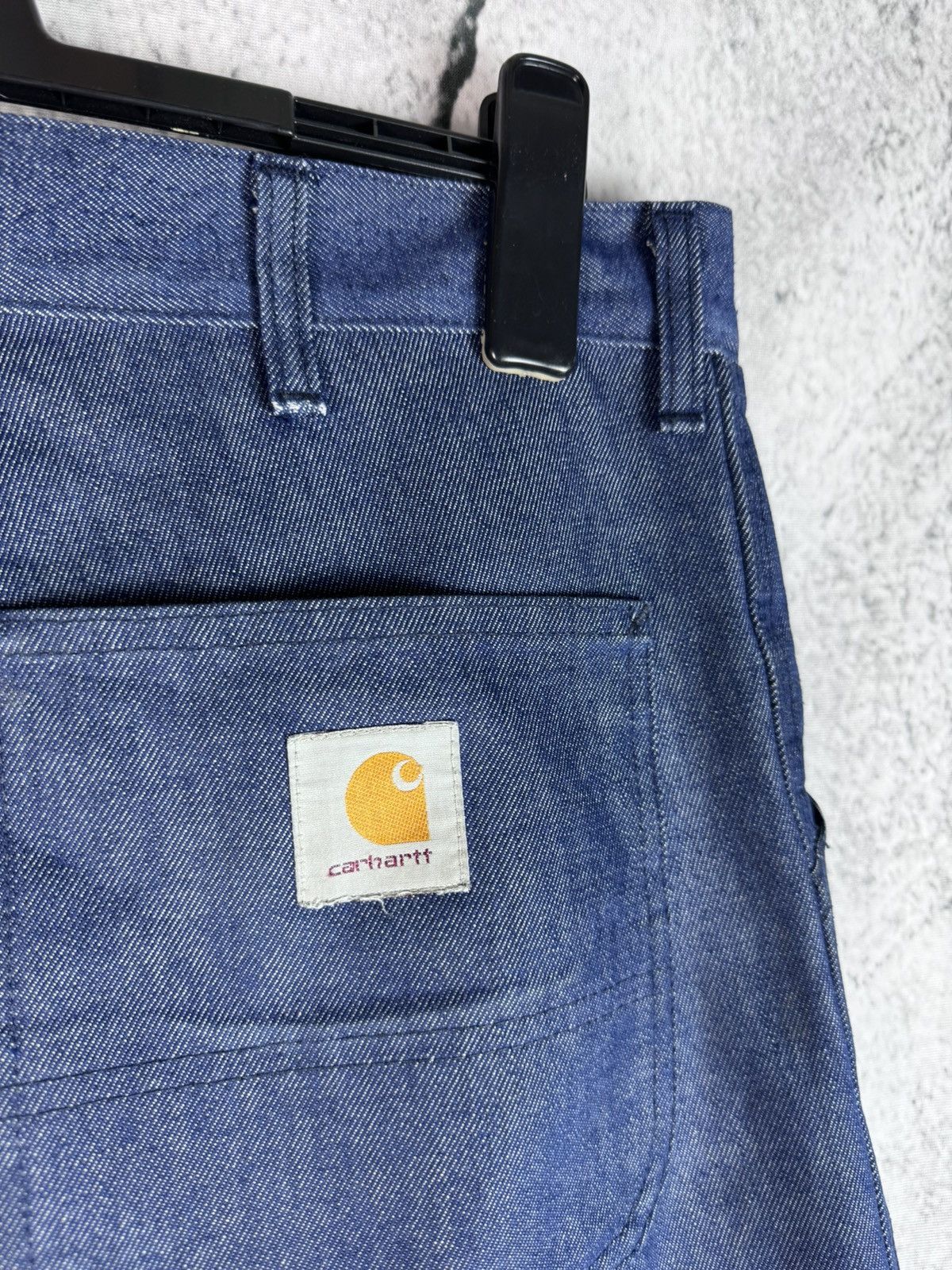 Carhartt Vintage 90s Carhartt Simple Denim Work Pants Size US 36 / EU 52 - 3 Thumbnail
