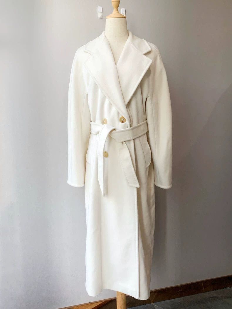 Max Mara Max Mara Coat beige women's dress Size XL / US 12-14 / IT 48-50 - 3 Thumbnail