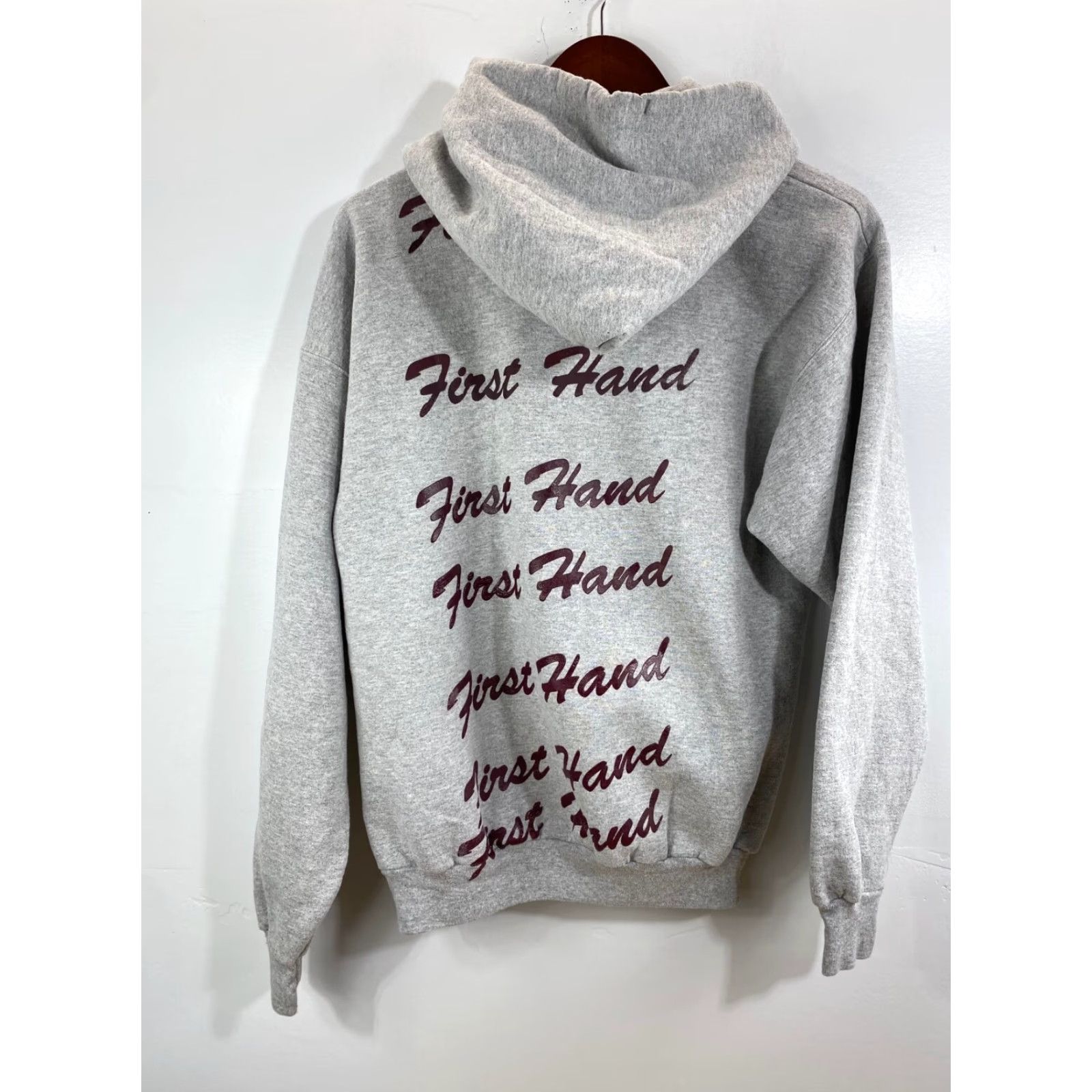 Disney VINTAGE Disneyland Gray Hoodie Unisex Adults M Disney Graphic Print Hooded Pullover Drawstring 1701 First Hand Mens Womens Boys Girls Size US M / EU 48-50 / 2 - 3 Thumbnail
